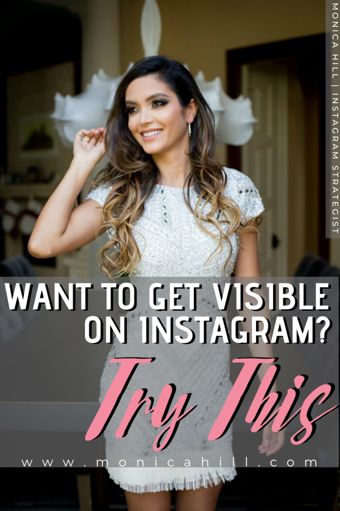 Want to get crazy Instagram engagement? Try this! | Monica Hill Instagram Strategist + Instagram Influencer. Learn the simple Instagram strategies I use on my own Instagram account to have an engaged following of over 50k followers. My Instagram tips will help you grow your business through social media. Visit my blog for more free Instagram strategies! #Instagram #socialmedia #monicahill #engagement